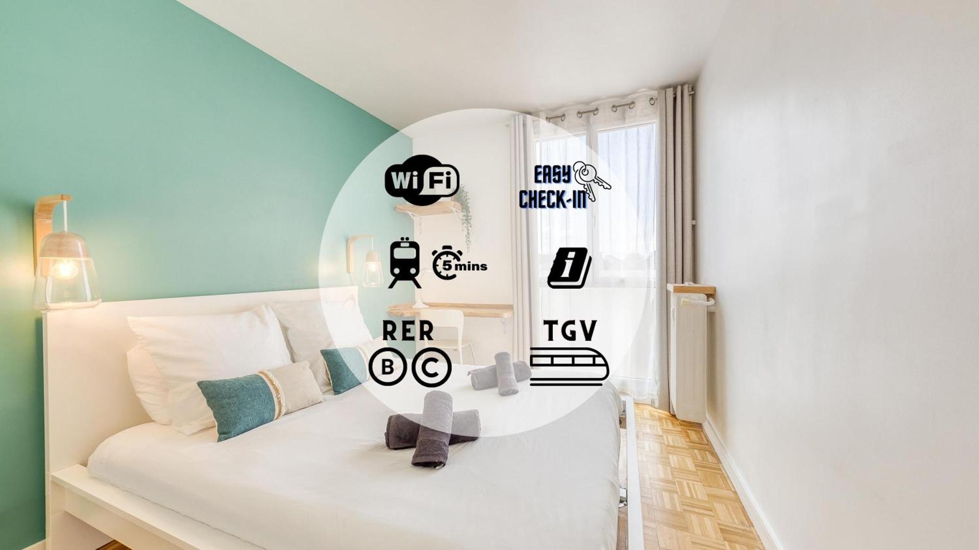 Blue Dream - Rer B&C - Netflix / Disney+/ Easy Check-In Massy  Ngoại thất bức ảnh